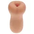 XKIN - realistický umelý zadok masturbátor - M (tmavý naturál)