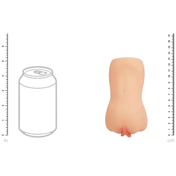 XKIN Amber Blowfiled - realistická umelá vagína masturbátor (telová farba)