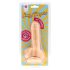 S-Line - stredne veľký prst dildo (naturál)