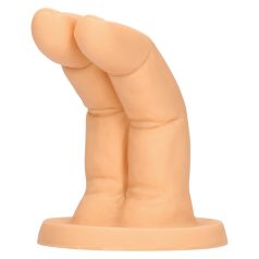 S-Line - dvojprstový dildo - realistický - telová farba