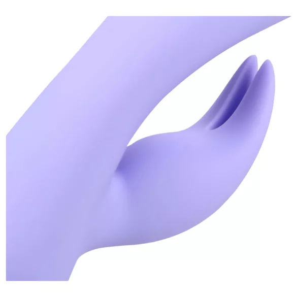 Loveline - vibrátor s klitoriálnym výstupkom - dobíjací - fialový