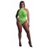 Ouch! - Svietiace body s ramienkami (neónová zelená) - XL-4XL
