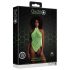 Ouch! - Svietiace body s ramienkami (neónová zelená) - XL-4XL