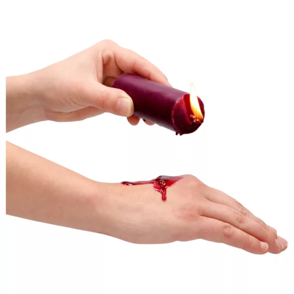 Ouch Rose - masážna parafínová sviečka - ruža - 100 g