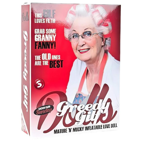 Greedy Gilf - realistická nafukovacia panna - životná veľkosť