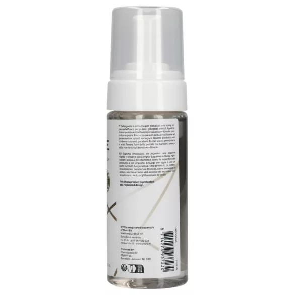 Vive - čistič erotických hračiek - pena - 140 ml