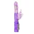 Easytoys - vibrátor s otáčaním a prirážaním - motýlik - fialový