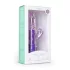 Easytoys - vibrátor s otáčaním a prirážaním - motýlik - fialový