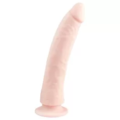   Easytoys - realistický dildo s prísavkou - 100% silikón - 21 cm - telová farba
