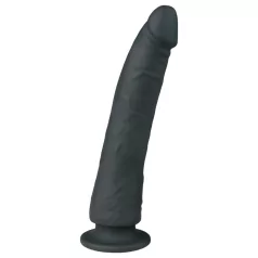   Easytoys - realistický dildó s prísavkou - silikón - 21 cm - čierny