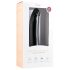 Easytoys - 100% silikónový prísavný dildo (21cm) - čierny