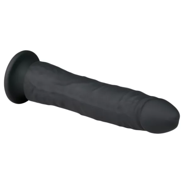 Easytoys - realistický dildó s prísavkou - silikón - 21 cm - čierny