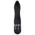 Easytoys Diamond Curved - mini tyčový vibrátor (čierny)