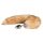 Easytoys Fox NO1 - kovový análny kolík s líščím chvostom (strieborný-červený)