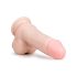 Easytoys - dildó s prísavkou a semenníkmi - 17,5 cm - telová farba