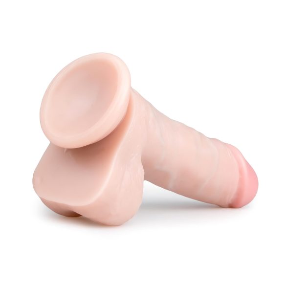 Easytoys - dildó s prísavkou a semenníkmi - 17,5 cm - telová farba