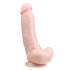 Easytoys - prírodný dildo s prísavkou (20 cm)