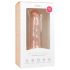 Easytoys - realistické dildo s prísavkou (15,5 cm) - prírodné