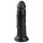 Easytoys - realistický dildo s prísavkou - čierny - 15,5 cm