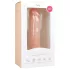 Easytoys - realistický dildo s prísavkou - 20,5 cm - naturálna farba