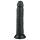 Realistický dildo s prísavkou (20,5 cm) - čierny