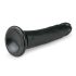 Realistický dildo s prísavkou (20,5 cm) - čierny
