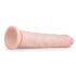 Easytoys - prísavkový extra veľký dildo (28,5 cm) - prirodzený