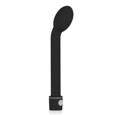 Easytoys - vibrátor na bod G - úzky tvar - čierny