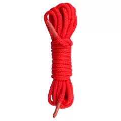 Easytoys Rope - bondage lano (10 m, červené)