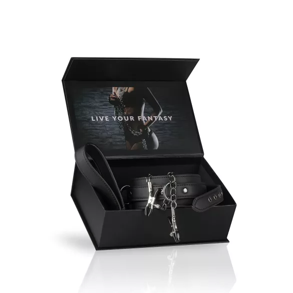 Easytoys - sada na bradavky a obojok s vodítkom - 4 diely