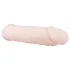 Easytoys - Flesh - predlžovací návlek na penis (prírodný) - 18 cm