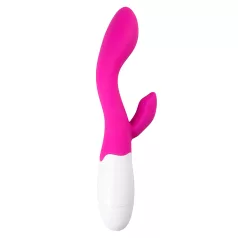 Easytoys - vibrátor na bod G a klitoris - ružový