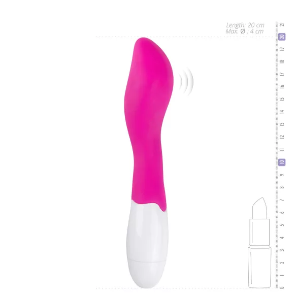 Easytoys - vibrátor na G bod - vodotesný - ružový