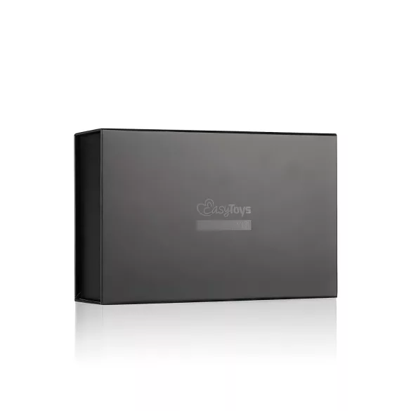 Easytoys - obojok a vodítko - čierny - fetiš