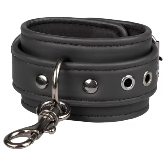 Easytoys - obojok, putá na ruky a členky - čierna sada