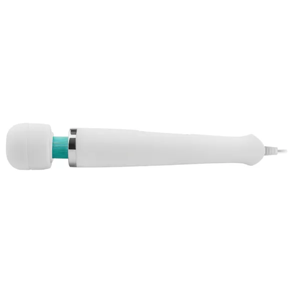 MyMagicWand - masážny vibrátor - silný motor - biela/tyrkysová