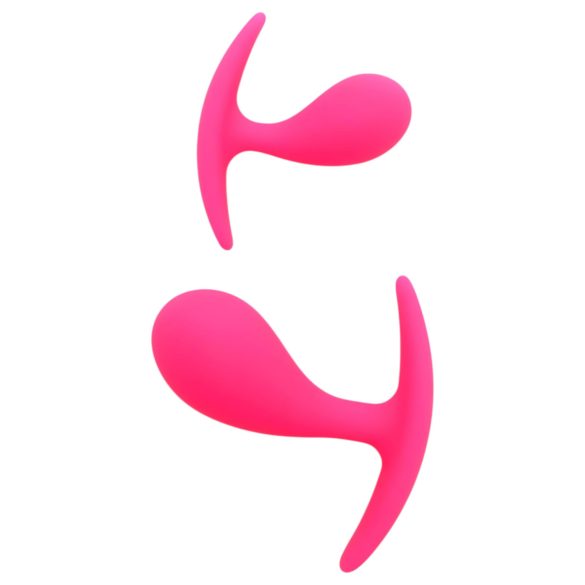 Rimba Copenhagen - análny kolík set - ružový - 2 ks