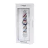 Rimba Rachella - dvojitý sklenený dildo - číry/farebný