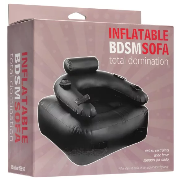 Inflatable Fun - BDSM pohovka - čierna