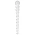 Gildo Glass No. 20 - sklenené dildo s výstupkami - priehľadné
