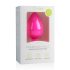 Easytoys Diamond - análny kolík s bielym kameňom (veľký) - ružový