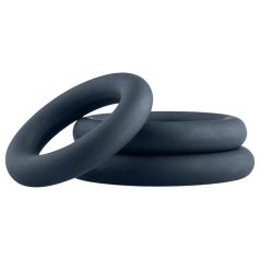 Boners - erekčný krúžok set - 3 ks - sivá