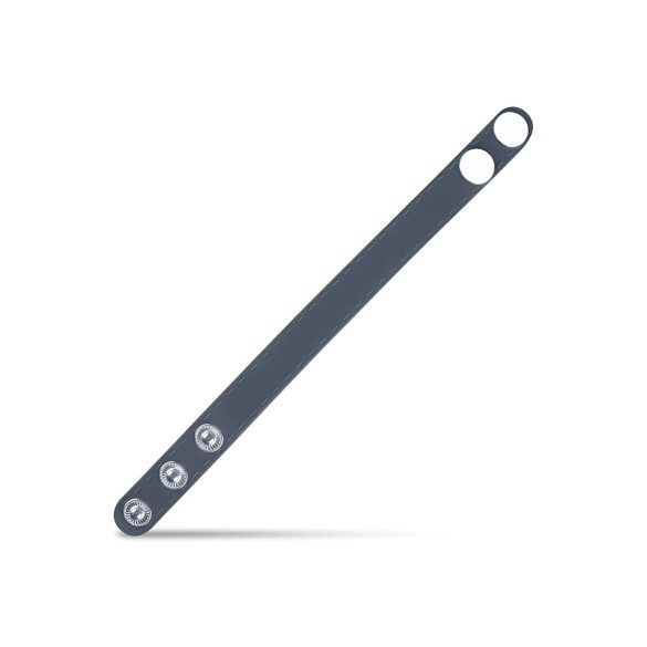 Boners Cock Straps S/M - nastaviteľný krúžok na penis (šedý)