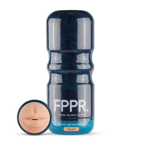 FPPR. Mokka - realistický mast. v tvare úst (naturálny)