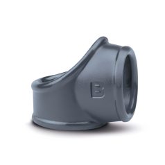   Boners - erekčný krúžok a krúžok na semenníky - silikón - sivý