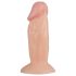 Real Fantasy Archi - realistický dildo - 11,5 cm - prírodná farba