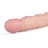 Real Fantasy Scott - realistický dildo - 25 cm (prírodný)