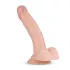 Real Fantasy Derek - realistický dildo s semenníkmi - 22 cm - telová farba