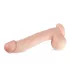 Real Fantasy Lexon - realistický dildo s semenníkmi - 33cm - telová farba