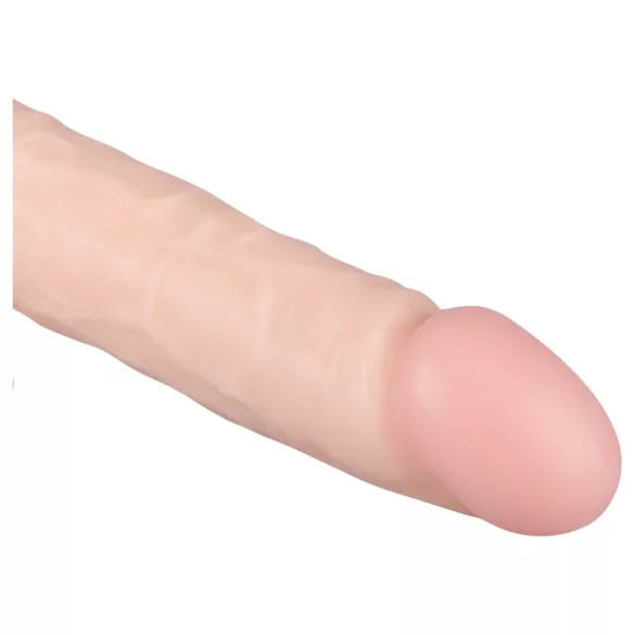 Real Fantasy Lewis - vibrátor realistický na batérie - 22 cm - telová farba